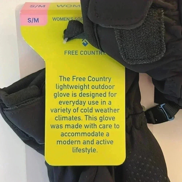New Womens Free Country Softshell Outdoor Touchscreen Compatable Gloves … - Picture 5 of 6